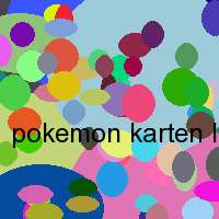 pokemon karten liste